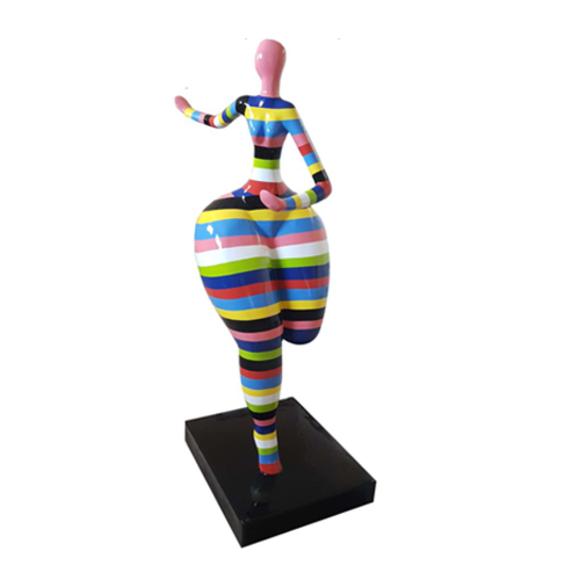 Tanzende Figur Abstrakte Wohnzimer Dekoration Designer Statuen Bund
