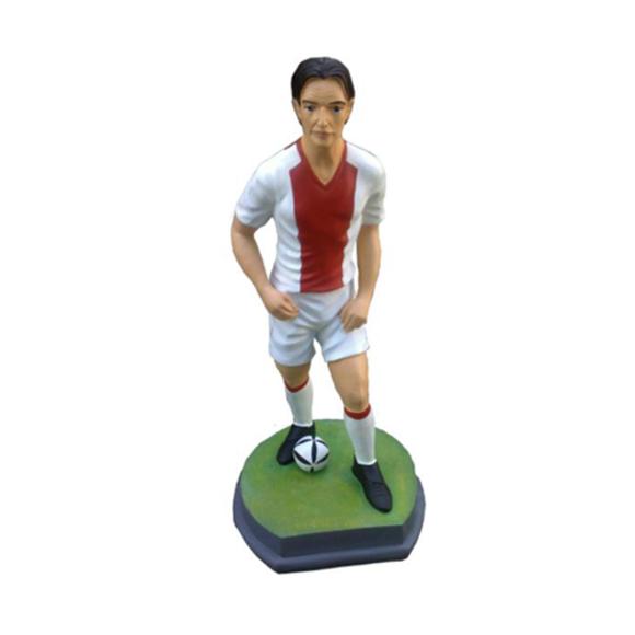 Fußballer Skulptur Fußball Spieler Garten Figuren Statuen Statue Skulpturen
