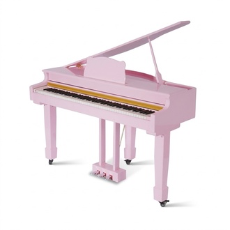 Pinkes Klavier Flügel Digitalpiano Flügelklavier Hochglanz Piano