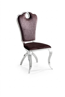 Polster Luxus Sessel Esszimmer Lehnstuhl Design Textil Stuhl Kunstleder