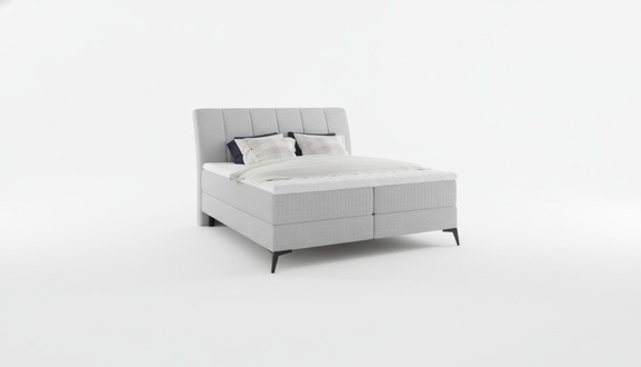 Polsterbett Betten Bett Polster Designer Hotel Doppel Luxus Design