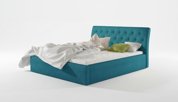 Polsterbett Betten Bett Polster Designer Hotel Doppel Luxus Design