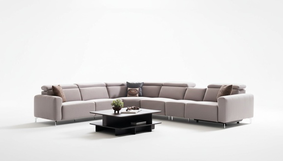 Polsterecke Lounge Ecksofa Eckcouch Design Sofa Couch Garnitur Wohnlandschaft