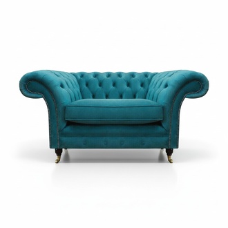 Polstermöbel Luxuriöse Blau Sessel Textilsessel Möbel Modern Design