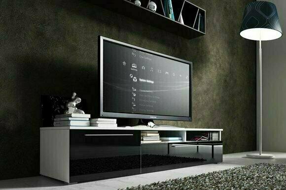 rtv Lowboard sideboard Fernseh Wand Hochglanz Unterschrank TV Led