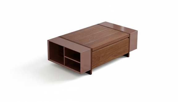 Rechteckiger Design Couchtisch Sofa Polster Beistelltisch Tisch Wohnzimmer
