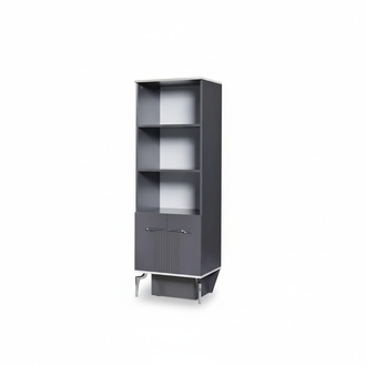 Regal Schrank Bücherregal Schränke Mehrzweck Möbel Braun 170x55x48