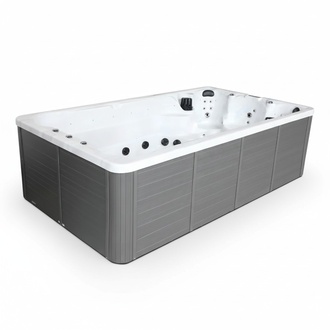 Relaxpool Sprudelbad Outdoor Whirlpool Hydromassagewanne Massagebad 398x230cm