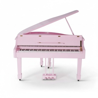 Rosa Flügel Klavier Digitalpiano Flügelklavier Hochglanz Piano