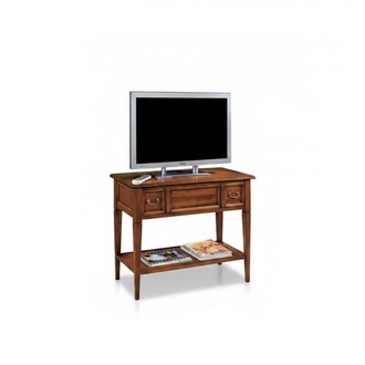 RTV Kommode Tisch Luxus Sideboard tv Wohnzimmer Braun Kommoden Holz