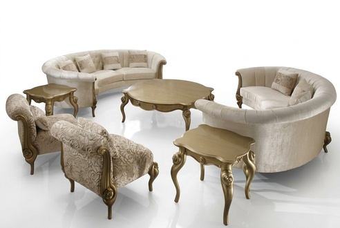 Rund Couch Wohnlandschaft Runde Sofa Polster Eck Garnitur Big Sofas Couchen Neu