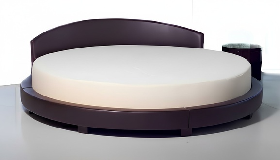 Rund Design Matratze Luxus 220x20cm Matratzen für Bett Runde Betten Textil Neu