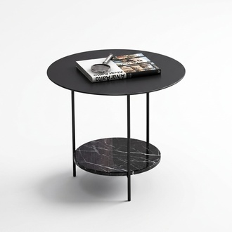 Runder Beistelltisch Tisch Couchtisch Sofa Wohnzimmer Design Tische Rund