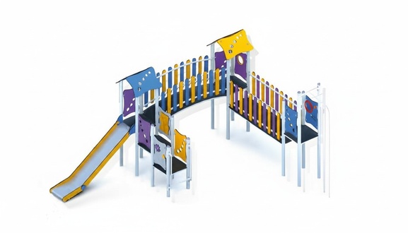 Rutschbahn Spielpark Bewegungspark Freizeitgelände Spielgelände Erholungsgebiet