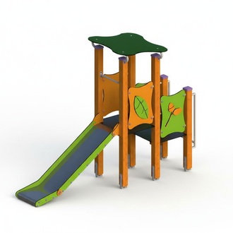 Rutschbahn Spielplatz Spielbereich Freizeitgelände Vergnügungsbereich Kinderzone