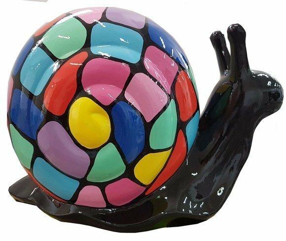 Deko Schnecke Figur Statue Skulptur 34cm Figuren Statuen Skulpturen