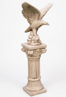 Säule Figur Skulptur Figuren Statue Säulen Terrasse Design Garten Dekoration