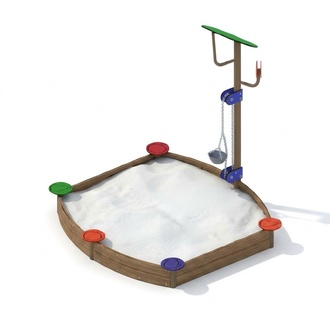 Sandkasten Sandgrube Spielkasten Kindergrube Spielwiese Kinder-Sandkasten