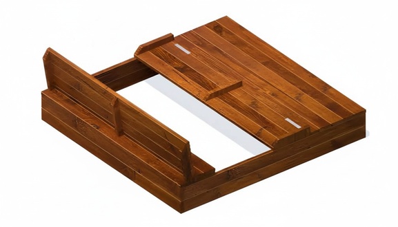 Sandkasten Sandkastenboot Buddelbereich Spielbereich Spielgeheg Sandspielbereich