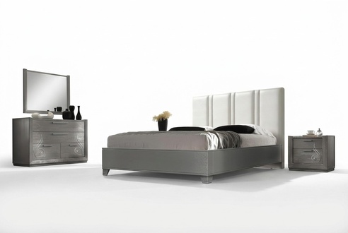 Schlafzimme Bett Nachttisch Betten Gruppe Set 3tlg