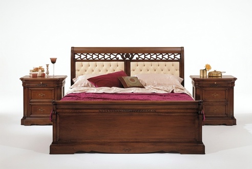 Schlafzimmer Bett Nachttisch Kleiderschrank Kommode Hotel Doppel Neu Set 3tlg.