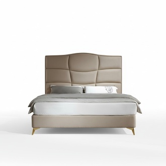 Schlafzimmer Doppelbett 180x200cm Luxus Bett Modern Textil Neu
