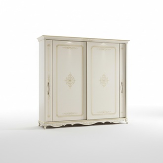 Schlafzimmer Kleiderschrank Holz Kleiderschränke Schrank weiß Mobilificio Neu