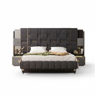 Schlafzimmer Komplettset Designer Schlafzimmermöbel Komplettangebot Set 3tlg.