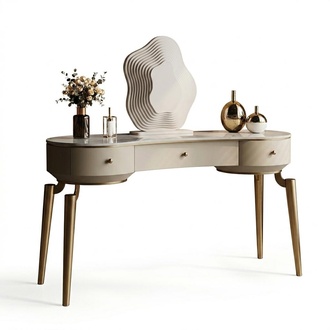 Schlafzimmer Möbel Designer Schminktisch Holzgestell Kosmetiktisch Neu