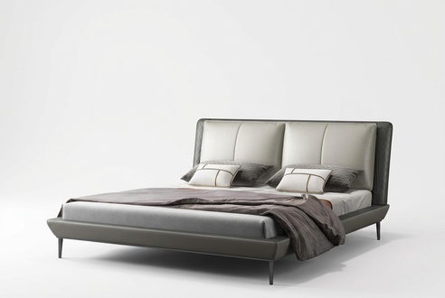 Schlafzimmerbett Bett Doppelbett Jugendbett Stoffbett Bettgestell