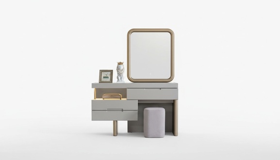 Schminkkommode Beauty-Tisch Toilettentisch Spiegeltisch Vanity-Tisch