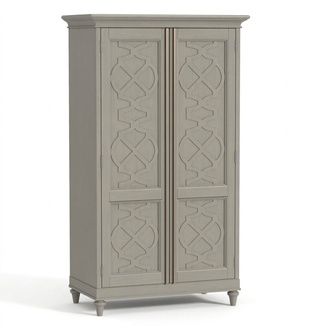 Schränke Holz Garderobe Möbel Design Kleiderschrank 3-türiger Holz Schrank
