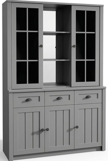 Schrank Anrichte Aufsatz Anrichte Konsole Regal Holz Buffet Kommode Anrichten