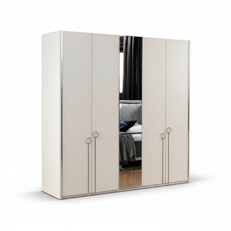 Schrank Kleiderschrank Schlafzimmerschrank Spiegel Garderobe Einbauschrank