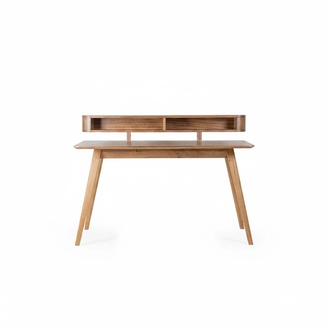 Schreibtisch Holz Möbel Computertisch Tisch Luxus Design Einrichtung Neu