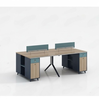 Schreibtisch Teambürotisch Tisch Co Working Gemeinschaftsschreibtisch 4 Personen