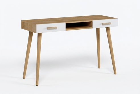 Schreibtisch Tisch Schreibtische Büro Chef Tische Einrichtug Möbel Holz Neu