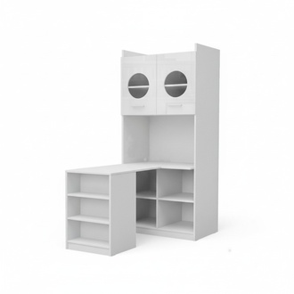 Schreibtisch Weiß Tisch Büro Kinderzimmer Jugendzimmer Tische Neu Hochglanz