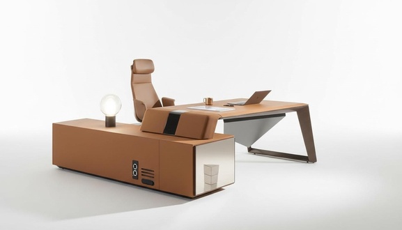 Schreibtische Chef Eckschreibtisch Büro Zimmer Möbel Design Praxis