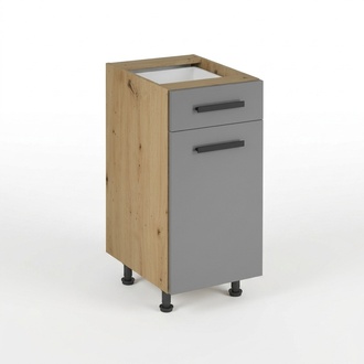 Schubladenschrank mit Fachböden Unterschrank Küchenschrank Einbauküche