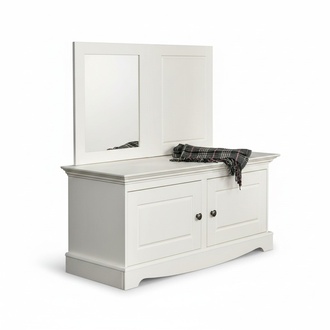 Schuhschrank Landhaus Garderoben Schrank Diele Möbel Holz Holzschrank Schuhe Neu