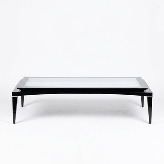 Schwarz Couchtisch Wohnzimmer Luxus Design Möbel Kaffeetisch Tisch Neu