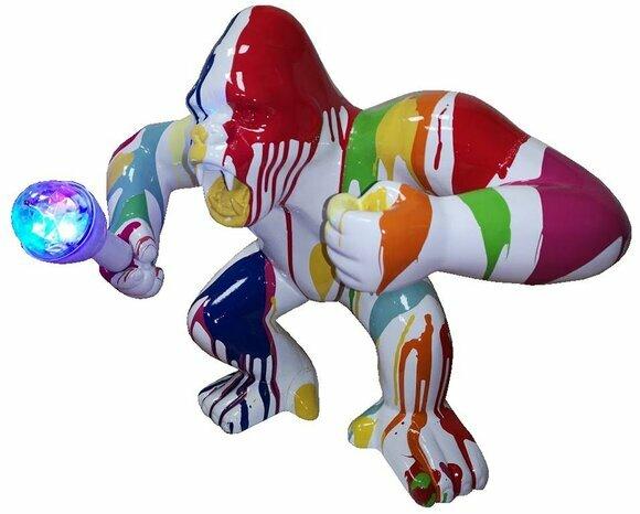 Statuen Dekoration Deko Gorilla Garten Neu Designer Figur Statue Moderne Figuren