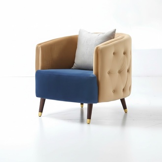 Sessel Couch Polster Designer Textil 1 Sitzer Polster Sitz Couchen Einsitzer Neu