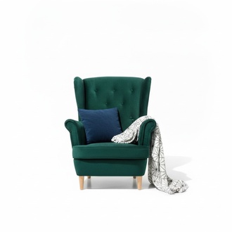 Couch Sofa Sessel Design Sitzer Leder Lounge Club Polster Luxus Ohren