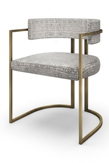 Sessel Metall Design Polster Lounge Club Stuhl Sitz Relax Luxus Zimmer