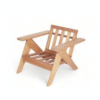 Sessel Naturholzstuhl Stuhl Balkon Sessel Stühle Relax Outdoor Klappstuhl