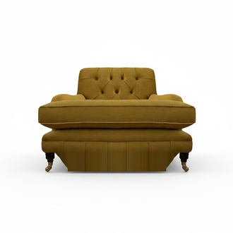 Sessel Neu Stoff Textil Möbel Sitz Polstermöbel Einrichtung Couch Chesterfield