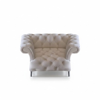 Sessel Weiß Chesterfield Polstermöbel Leder Sitz Modern Einrichtung Neu Möbel