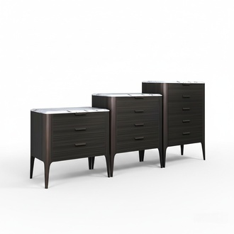 Set 3er Kommode Schrank Hochschrank Design Kommoden Schränke Marmor